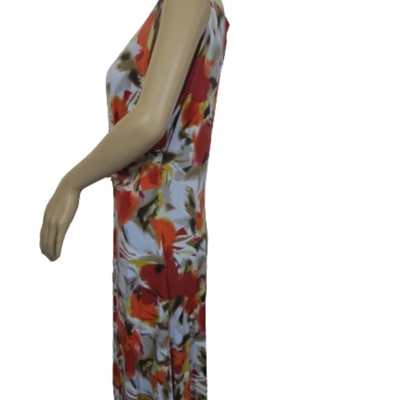 Nicole Benisti Cinched Waist Floral Dress - Picture 4 of 6